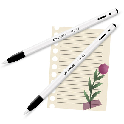 Apple Pencil Skin 2 Pack Ultra Thin 3M Vinyl Cover for Pro & 2nd Gen | Premium Vinyl Greenguard Gold Ink Full wrap Cover Case