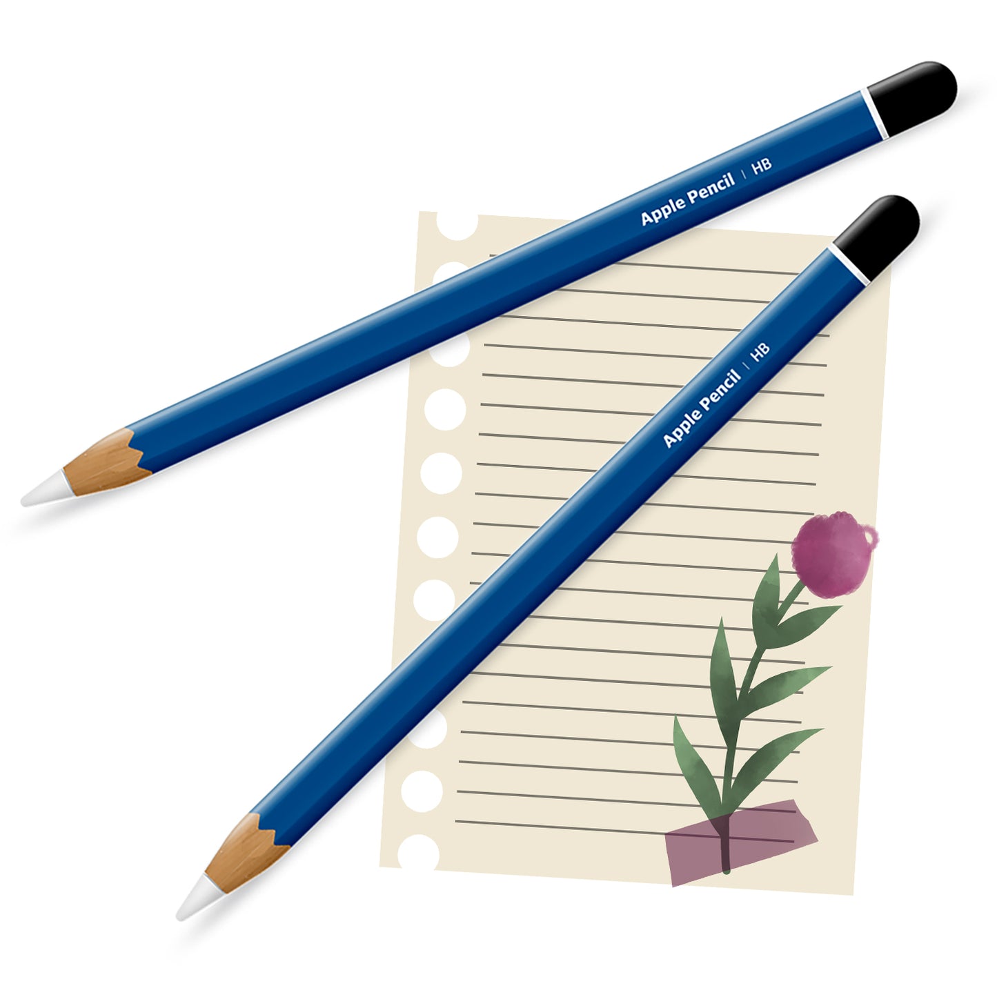 Apple Pencil Skin [2 Pack] Ultra Thin 3M Premium Vinyl Cover Classic Design- 2nd Generation