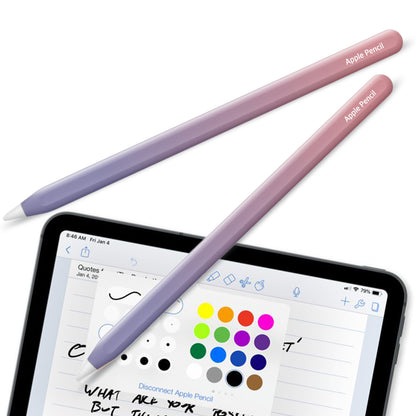 Apple Pencil Skin 2 Pack Ultra Thin 3M Vinyl Cover for Pro & 2nd Gen | Premium Vinyl Greenguard Gold Ink Full wrap Cover Case