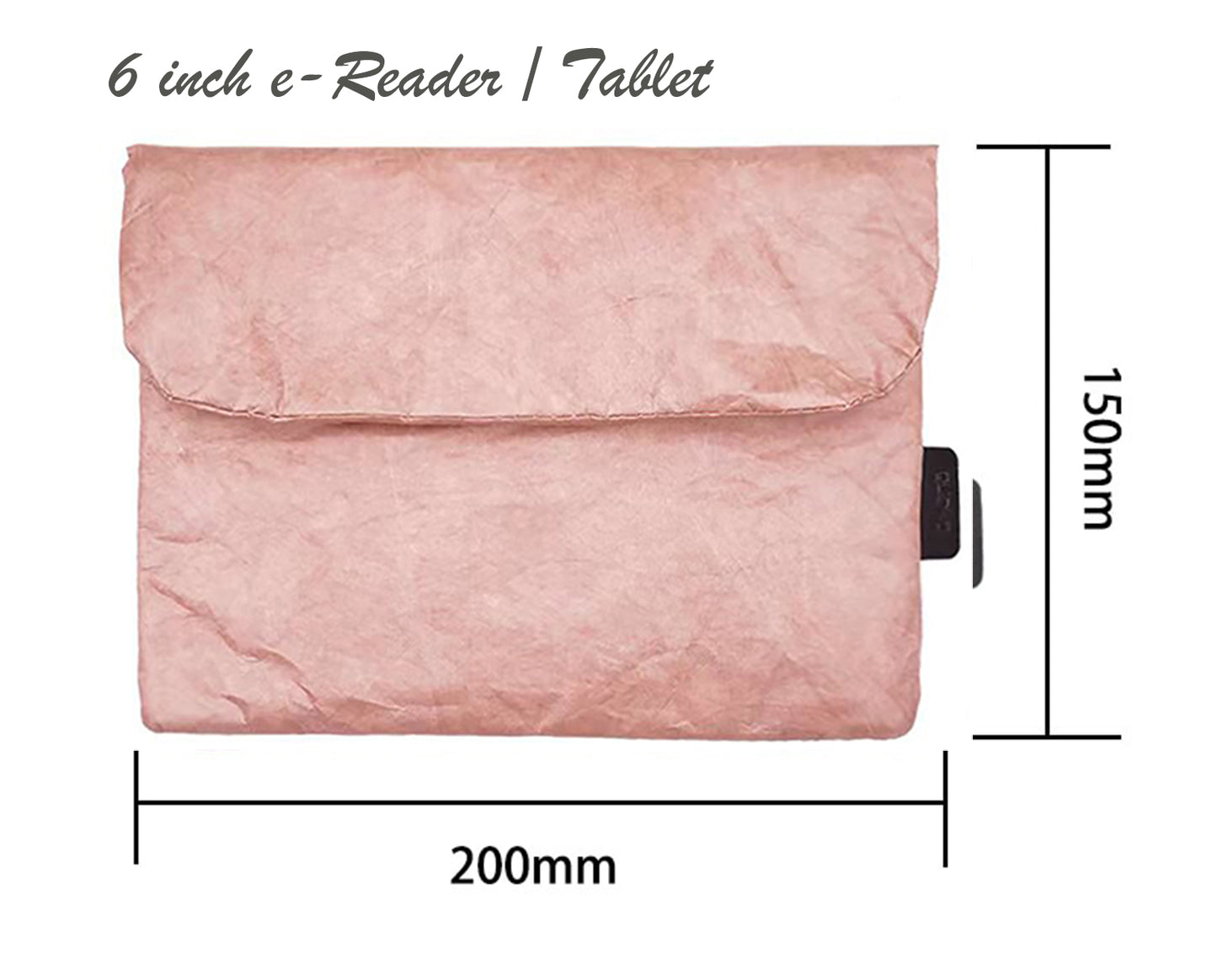 Tyvek Tablet E-Reader Kindle Oasis Sleeve 6-7inch Pouch Scrapbooking Stickers Organizer | Vintage/Retro Style Fiber Paper Sleeve Case Bag Pouch for Tablet Waterproof