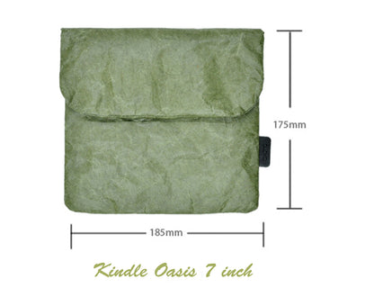 Tyvek Tablet E-Reader Kindle Oasis Sleeve 6-7inch Pouch Scrapbooking Stickers Organizer | Vintage/Retro Style Fiber Paper Sleeve Case Bag Pouch for Tablet Waterproof