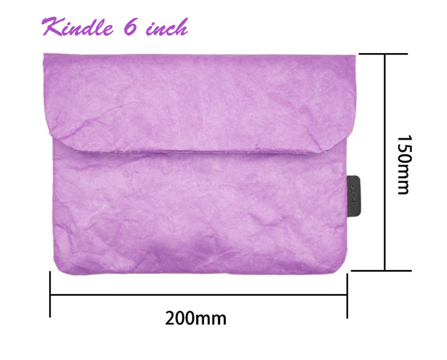 Tyvek Tablet E-Reader Kindle Oasis Sleeve 6-7inch Pouch Scrapbooking Stickers Organizer | Vintage/Retro Style Fiber Paper Sleeve Case Bag Pouch for Tablet Waterproof