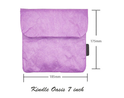 Tyvek Tablet E-Reader Kindle Oasis Sleeve 6-7inch Pouch Scrapbooking Stickers Organizer | Vintage/Retro Style Fiber Paper Sleeve Case Bag Pouch for Tablet Waterproof