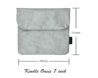 Tyvek Tablet E-Reader Kindle Oasis Sleeve 6-7inch Pouch Scrapbooking Stickers Organizer | Vintage/Retro Style Fiber Paper Sleeve Case Bag Pouch for Tablet Waterproof