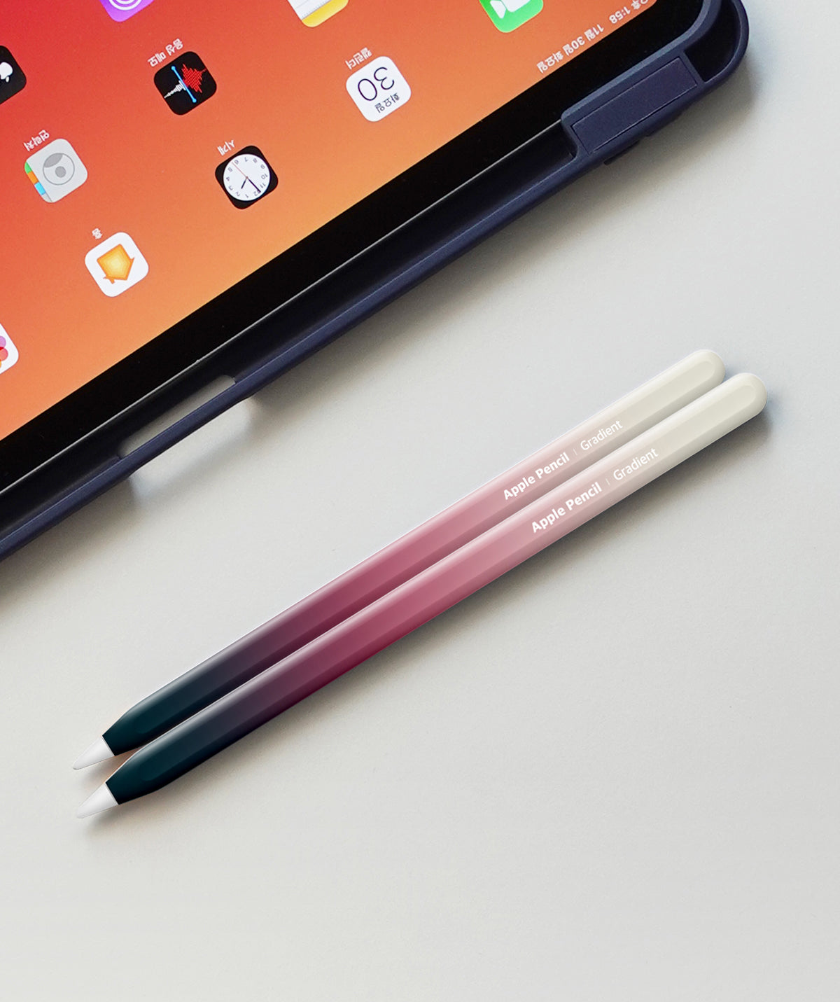 Apple Pencil Skin [2 Pack] Ultra Thin 3M Premium Vinyl Cover Gradient Color Design- 2nd Generation