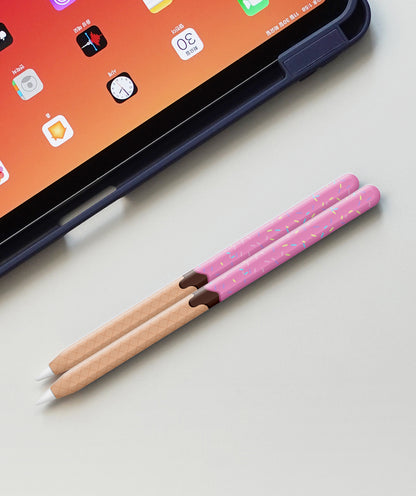 Apple Pencil Skin [2 Pack] Ultra Thin 3M Premium Vinyl Cover Ice Cream Design - 2nd Generation