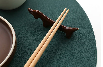 Korean Mukbang Spoon Chopsticks 2 Set Wood Ramen Udon 먹방 스푼 대왕 수저 | Extra Large Spoon and Chopsticks Set, Natural Wood Utensil 2 Set Korean Japanese Tableware 먹방 점보 수저 젓가락 국자