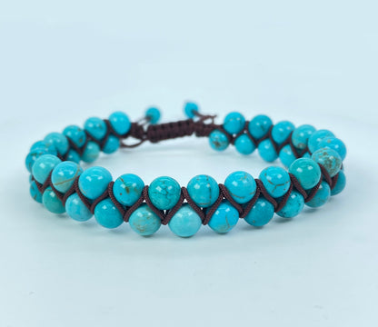 Handmade Bracelets| 0.2inch(6mm) Healing Natural Stone Bracelets| Beads Bracelets