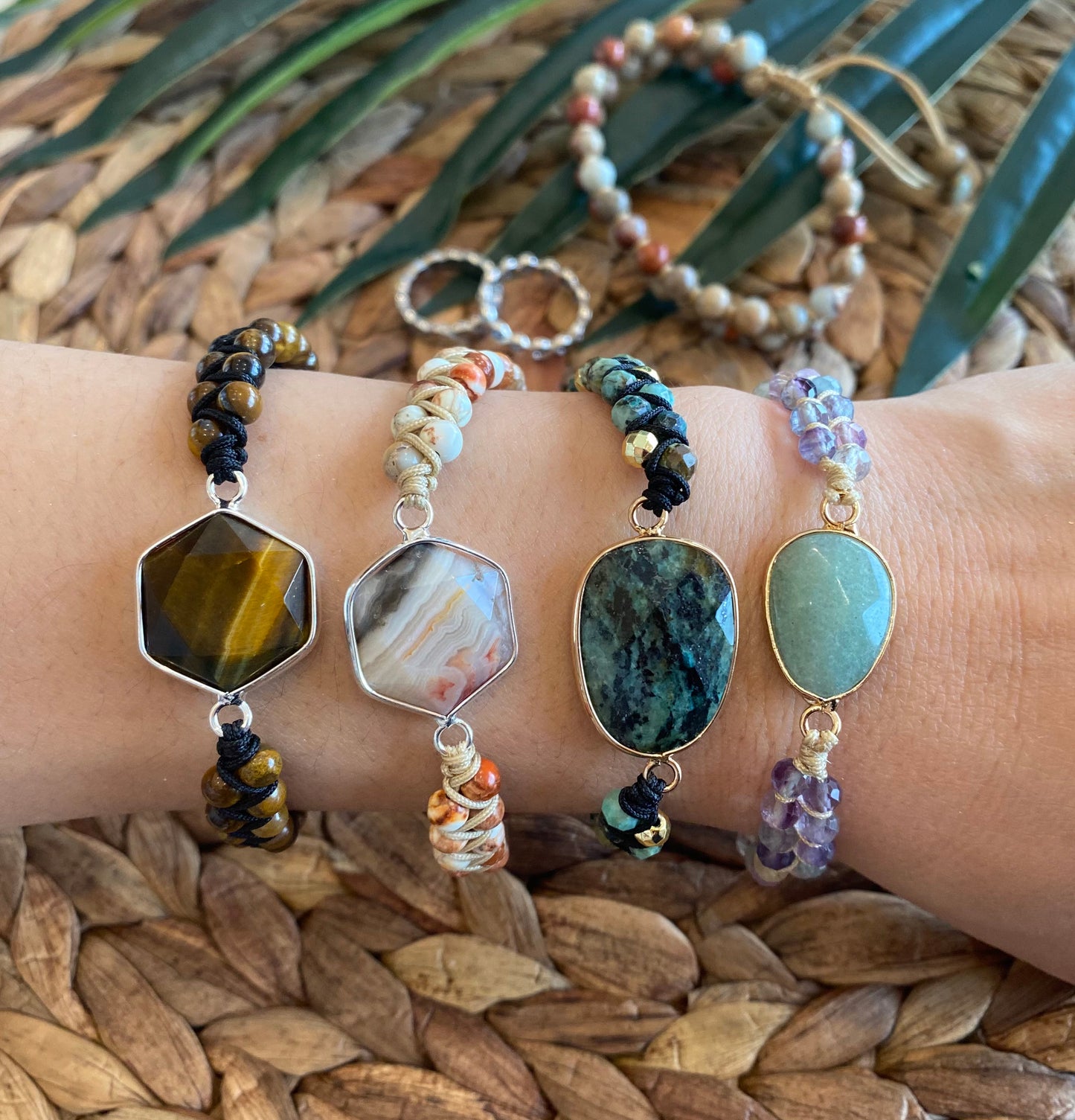 Handmade Bracelets| Healing Natural Stone Bracelets| Beads Bracelets