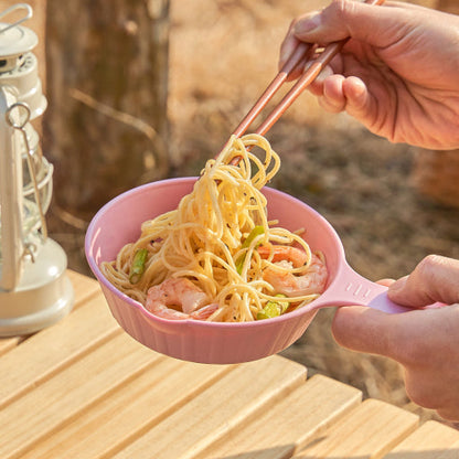 Made in Korea Handled Plate Bowls Microwave Dishwasher Safe 먹방 손잡이 앞접시 | Appetizer, Snack plate, Soup Bowls, Cereal Bowl Dessert Plates Salad Bowl with Handle 먹방 그릇 앞접시