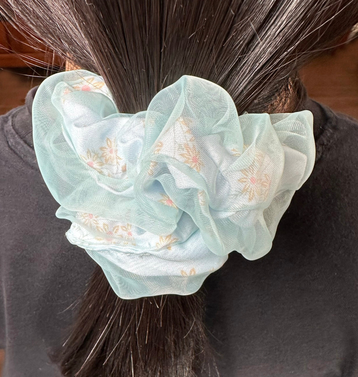 3 Color Premium Hair Scrunchies Pack